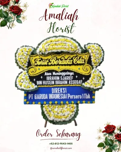 Papan Bunga Duka di Kendran